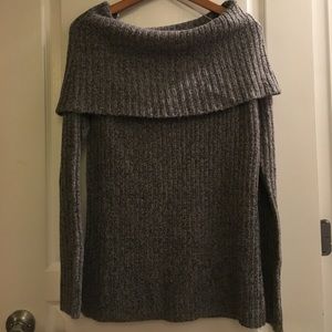 Off the shoulder sweater